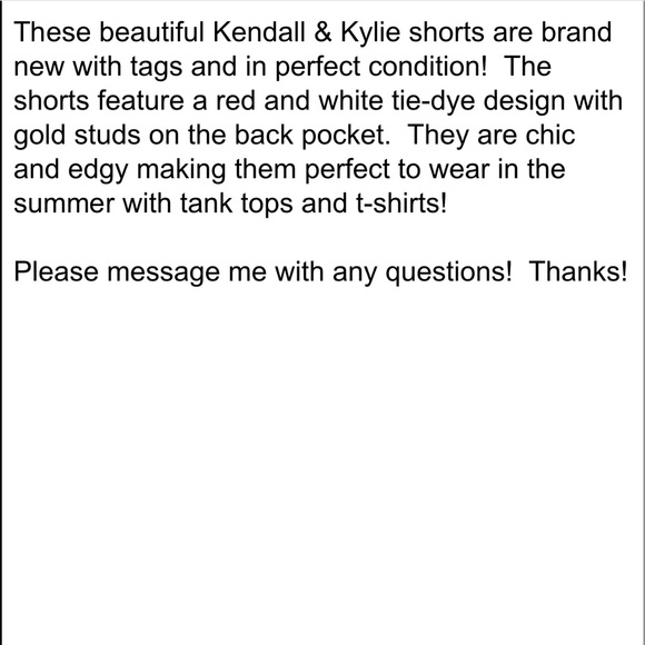 KENDALL & KYLIE SHORTS - Picture 7 of 7